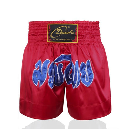 Boxing Pants Sanda Training Fight Shorts Muay Thai Pants Combat Sanda Summer Training Boxing Shorts Wholesale