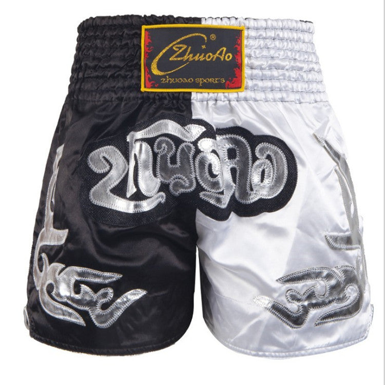 Boxing Pants Sanda Training Fight Shorts Muay Thai Pants Combat Sanda Summer Training Boxing Shorts Wholesale