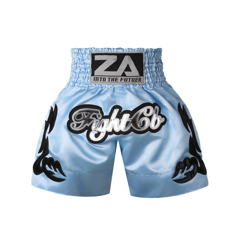 Boxing Pants Sanda Training Fight Shorts Muay Thai Pants Combat Sanda Summer Training Boxing Shorts Wholesale