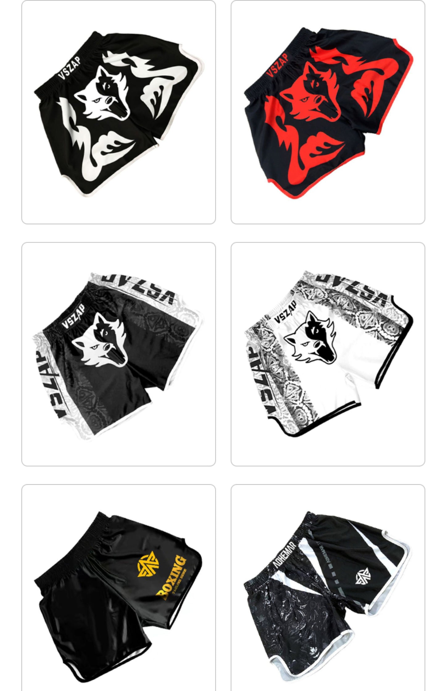 Combat Fighting Professional Sanda Shorts Male MMA Children Muay Thai Shorts Children Boxing Match Fighting Training Wear