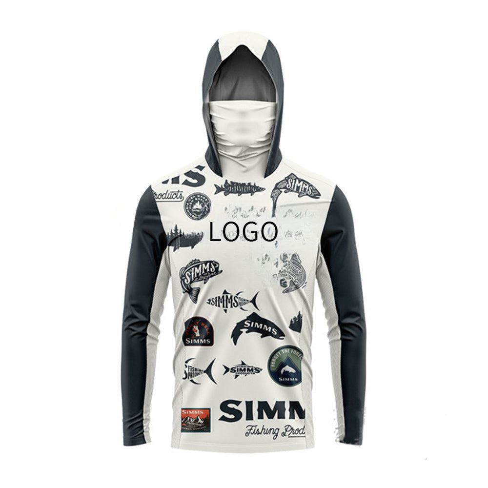 2024 New Simms Men Sun-Proof UPF 50 + Long Sleeve Fishing Suits UV Protection Mask Hooded Fishing Suits http://detail.1688.com/offer/788000275380.html