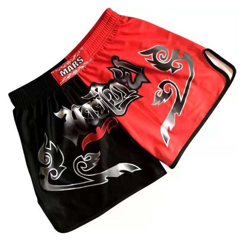 Combat Fighting Professional Sanda Shorts Male MMA Children Muay Thai Shorts Children Boxing Match Fighting Training Wear