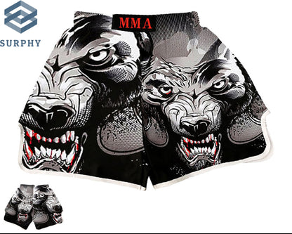 Venom Training Suit UFC Set Men's Boxing Compression Quick-Dry Clothing Muay Thai Fighting Short Sleeve Shorts Gym Combat