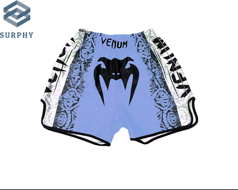 Venom Training Suit UFC Set Men's Boxing Compression Quick-Dry Clothing Muay Thai Fighting Short Sleeve Shorts Gym Combat