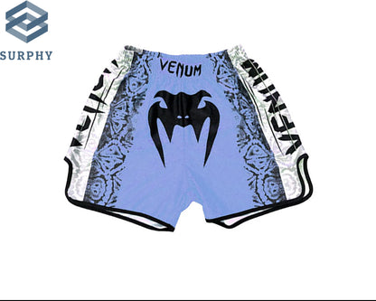 Venom Training Suit UFC Set Men's Boxing Compression Quick-Dry Clothing Muay Thai Fighting Short Sleeve Shorts Gym Combat