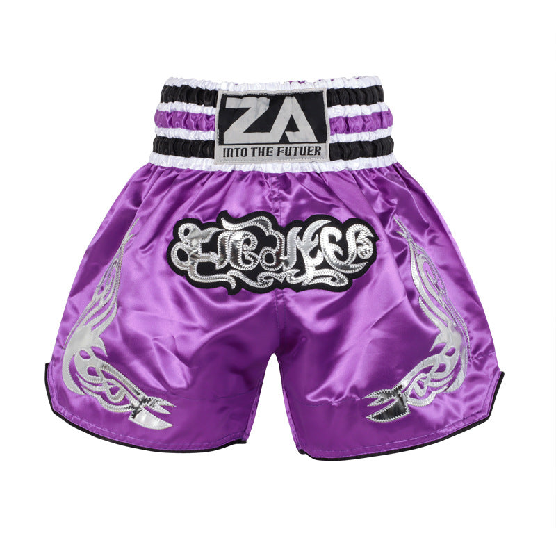 Boxing Pants Sanda Training Fight Shorts Muay Thai Pants Combat Sanda Summer Training Boxing Shorts Wholesale