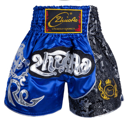 Boxing Pants Sanda Training Fight Shorts Muay Thai Pants Combat Sanda Summer Training Boxing Shorts Wholesale