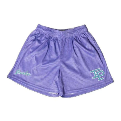 American Style Basketball Shorts IP Casual Sports Mesh Shorts Men Knee-Length Basketball Running Training Fitness Pants SURPHY