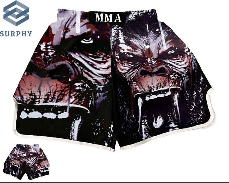 Venom Training Suit UFC Set Men's Boxing Compression Quick-Dry Clothing Muay Thai Fighting Short Sleeve Shorts Gym Combat