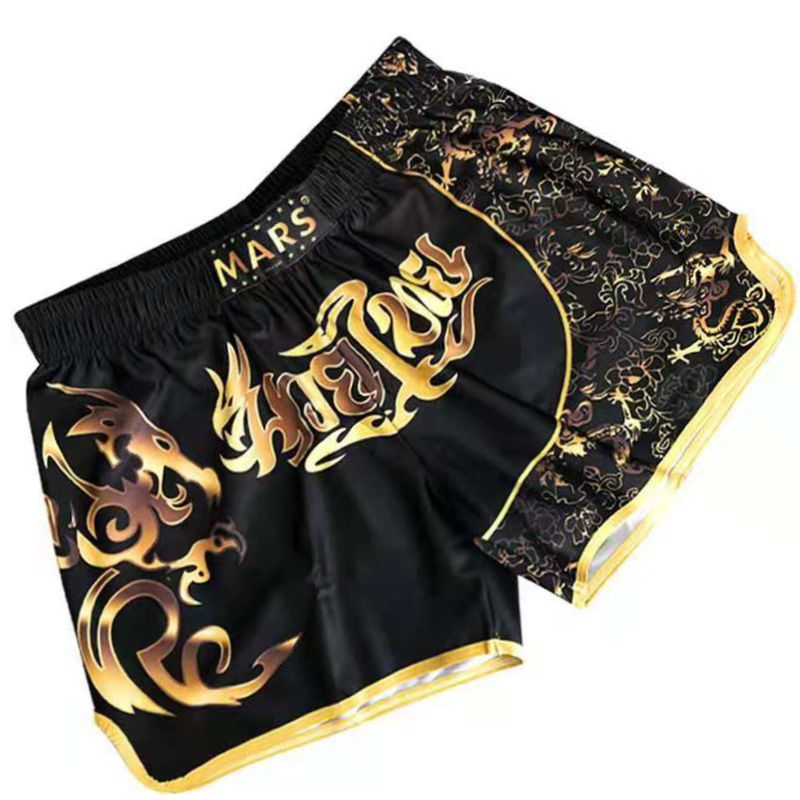 Combat Fighting Professional Sanda Shorts Male MMA Children Muay Thai Shorts Children Boxing Match Fighting Training Wear