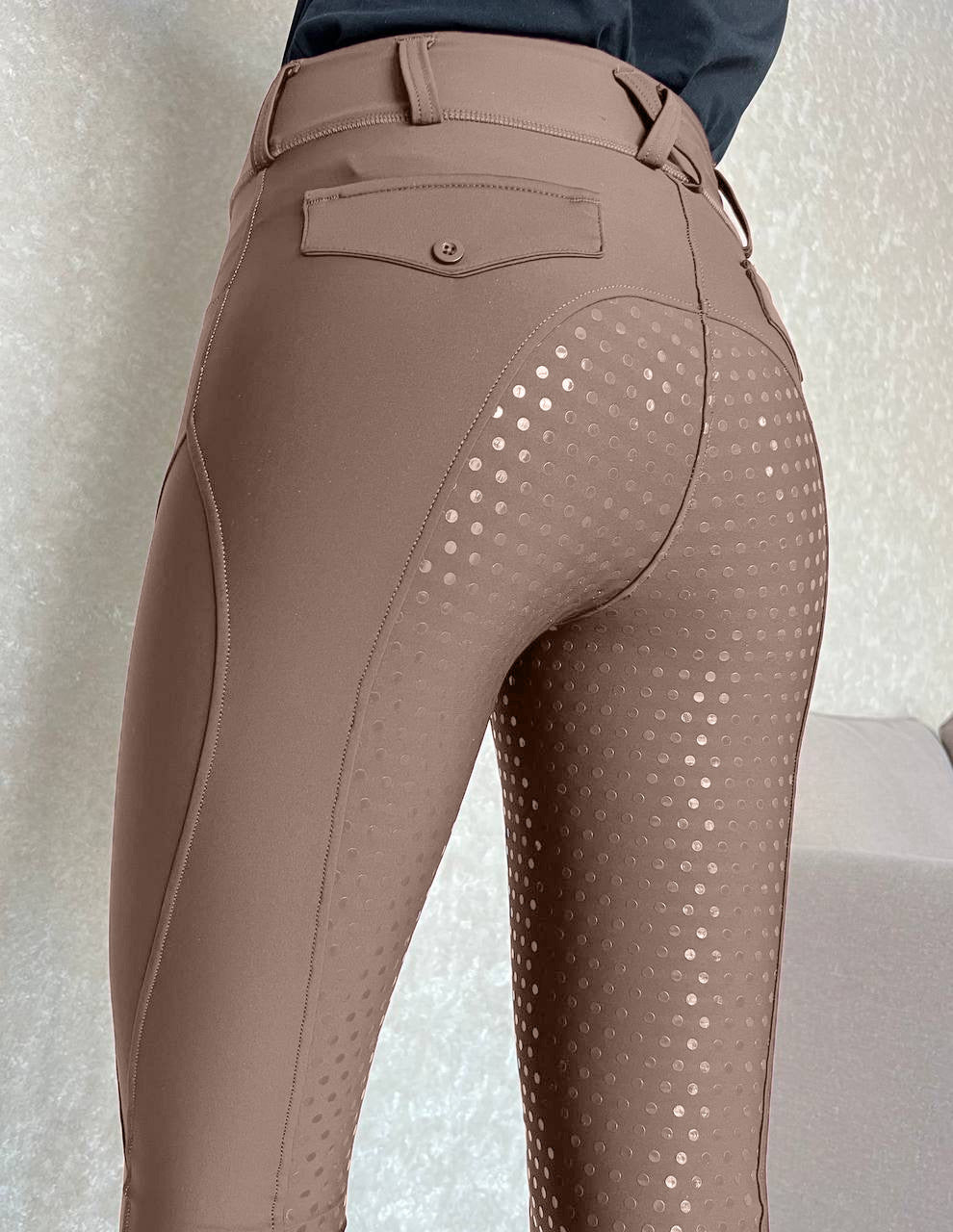 Full-Seat Silicone Women's Spring, Summer and Autumn Anti-Pilling Non-Slip Outdoor Jodhpurs Tight Equestrian Pants SURPHY