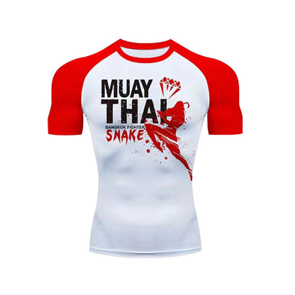 Quick-Dry High-Elastic Boxing Training Suit Muay Thai Mixed Martial Arts Fighting Suit