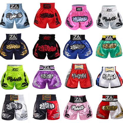 Boxing Pants Sanda Training Fight Shorts Muay Thai Pants Combat Sanda Summer Training Boxing Shorts Wholesale