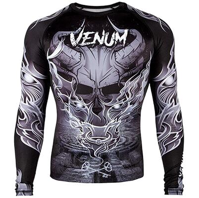 Boxing Shirt Muay Thai Tight Long Sleeve Fitness Training Combat Running Fighting T-Shirt Martial Arts Sportswear Venom Top