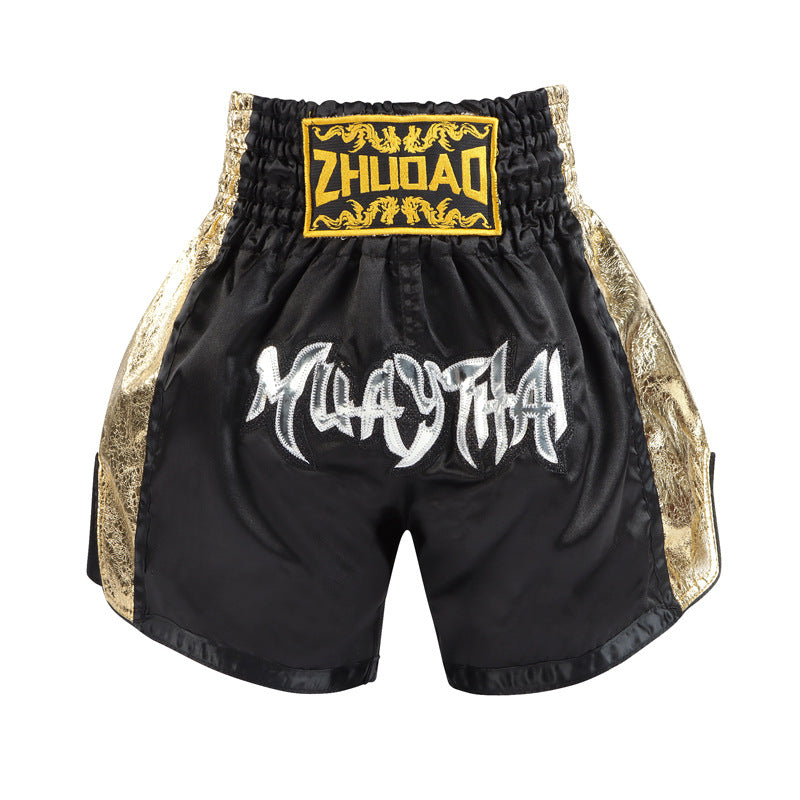 Boxing Pants Sanda Training Fight Shorts Muay Thai Pants Combat Sanda Summer Training Boxing Shorts Wholesale