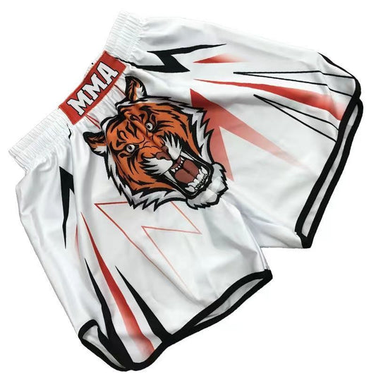 Fitness sweatpants Muay Thai shorts professional boxing sanda suit training competition fighting combat shorts men and women - SURPHY