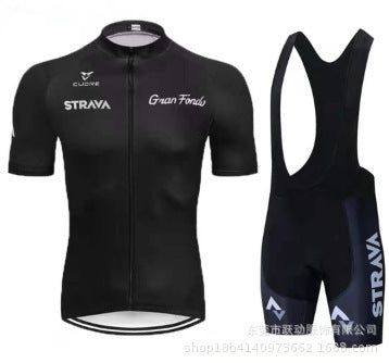 STRAVA New Hot Selling Summer Cycling Wear Short Sleeve Set Men's And Women's Bikes, Road Bikes, Mountain Bike Sportswear SURPHY