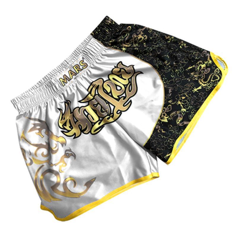 Fitness sweatpants Muay Thai shorts professional boxing sanda suit training competition fighting combat shorts men and women - SURPHY