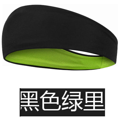 Sports: wide hair bands, sweat-wicking headbands, headscarves for men and women, fitness equipment, basketball, yoga, running, marathon - SURPHY