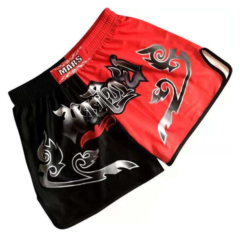 Fighting gym custom Muay Thai shorts professional boxing sanda suit training competition fighting fighting shorts fitness men and women My Store