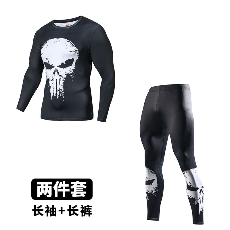 Gym Wear Men's Sportswear Suit Quick Dry Suit Athletic Tights Two or Three Piece Set - SURPHY