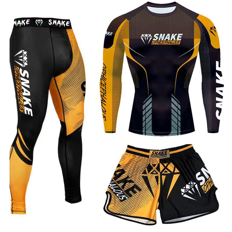 Full body custom boxing training suits, duye Muay Thai fighting suits, men's and women's three-piece sanda fighting suits, children's show SURPHY