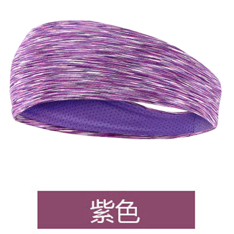 Sports: wide hair bands, sweat-wicking headbands, headscarves for men and women, fitness equipment, basketball, yoga, running, marathon - SURPHY