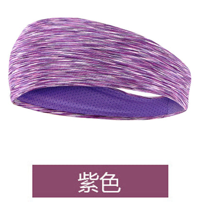 Sports: wide hair bands, sweat-wicking headbands, headscarves for men and women, fitness equipment, basketball, yoga, running, marathon - SURPHY