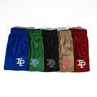 American Style Basketball Shorts IP Casual Sports Mesh Shorts Men Knee-Length Basketball Running Training Fitness Pants SURPHY