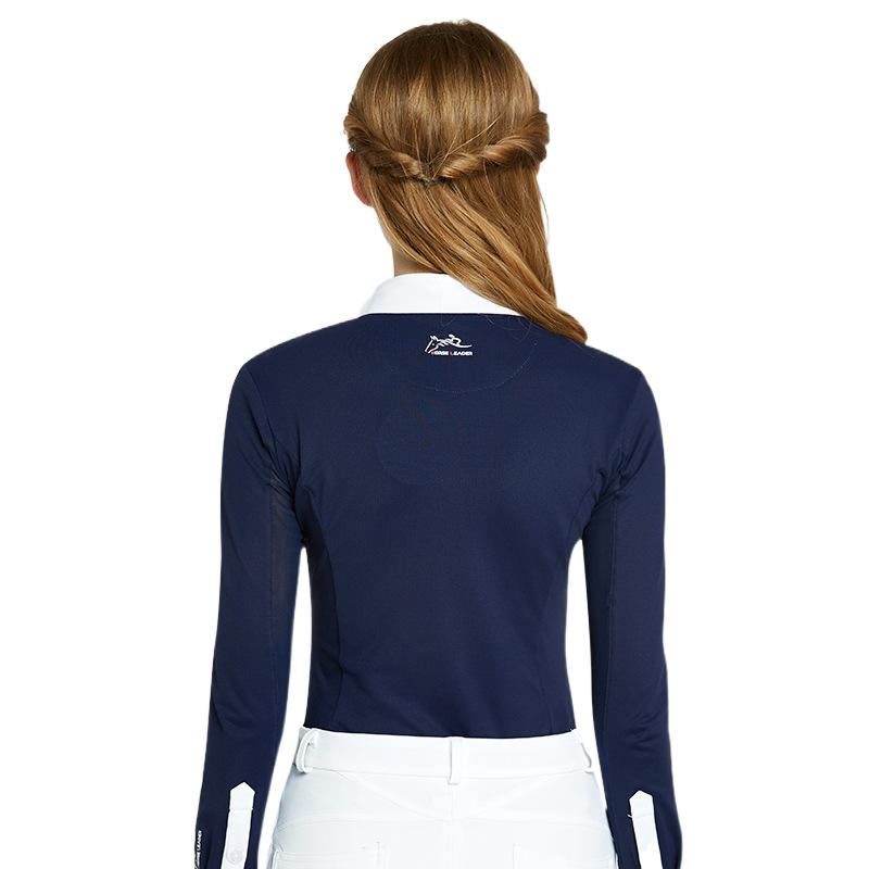 Equestrian Equipment  T-shirt Spring and Summer Breathable Women's Horse riding Long Sleeve Equestrian Clothing Top - SURPHY