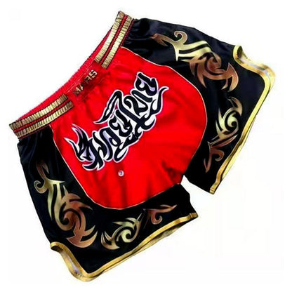 Combat Fighting Professional Sanda Shorts Male MMA Children Muay Thai Shorts Children Boxing Match Fighting Training Wear