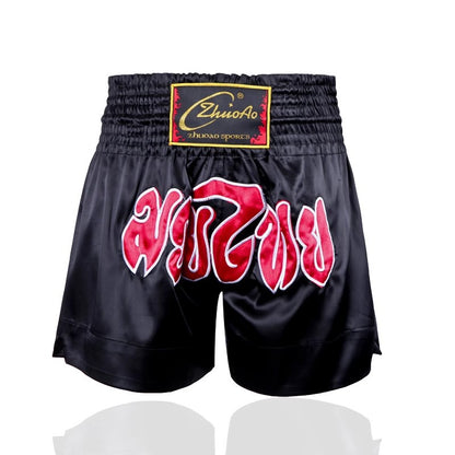 Boxing Pants Sanda Training Fight Shorts Muay Thai Pants Combat Sanda Summer Training Boxing Shorts Wholesale