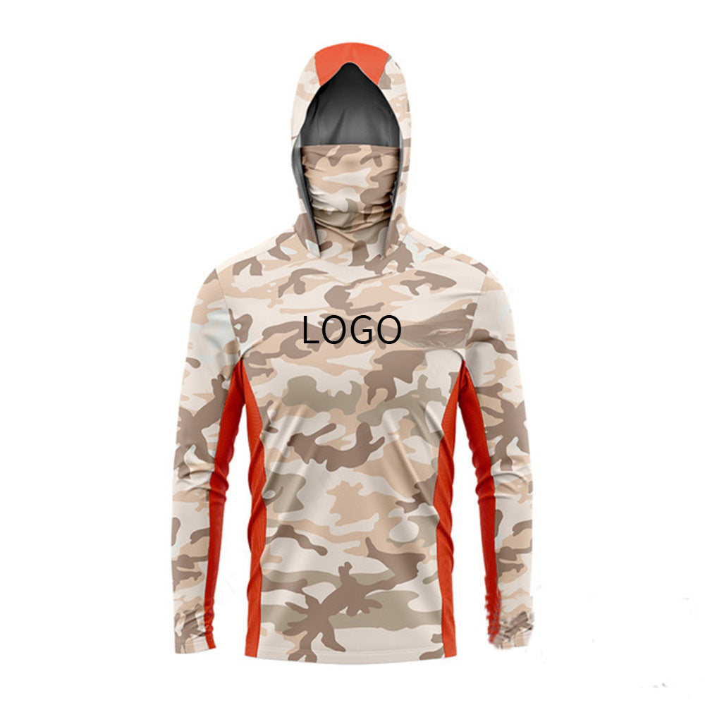 2024New Men Sun-Proof Upf 50+Long Sleeve Fishing Suits UV Protection Mask Hooded Fishing Suits http://detail.1688.com/offer/774221155472.html