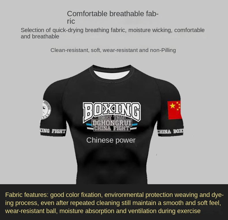 Customized Clothes for Sanda Boxing Fighting Suit Fight Suit Clothes Muay Thai Shorts Boys and Girls Martial Arts Training Clothing